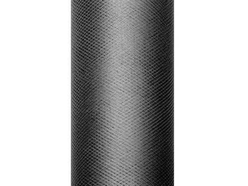 Tiul gładki czarny - 30 cm x 9 metrów - 1 szt.