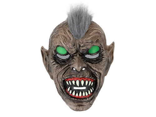 Maska Goblin z fluorescencyjnymi oczami - 1 szt.