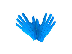 Rękawiczki turkusowe krótkie