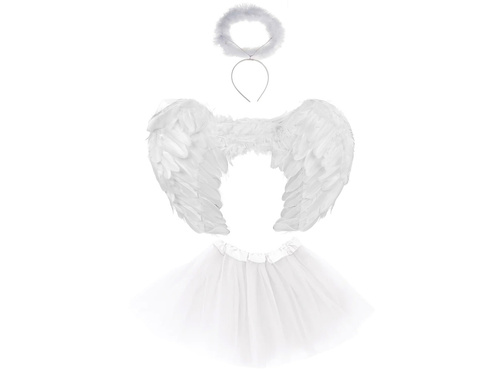 Zestaw anioła biały