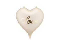 Balon foliowy Serce Love - 45 cm - 1 szt.
