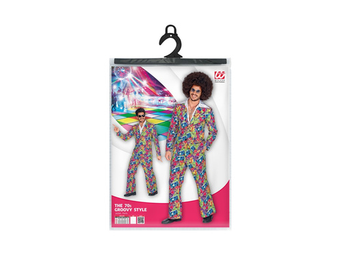 Strój lata 60-te - autobus peace & love