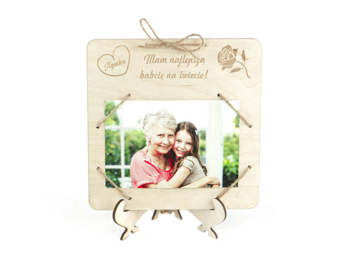 Ramka na zdjęcie na Dzień Babci - 1 szt.