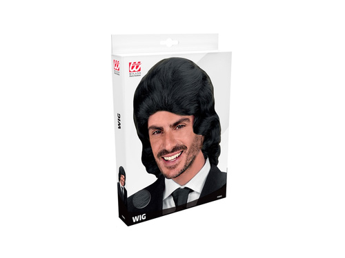 Czarna peruka Frankie