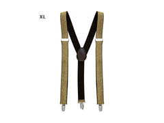 Złote lurexowe szelki