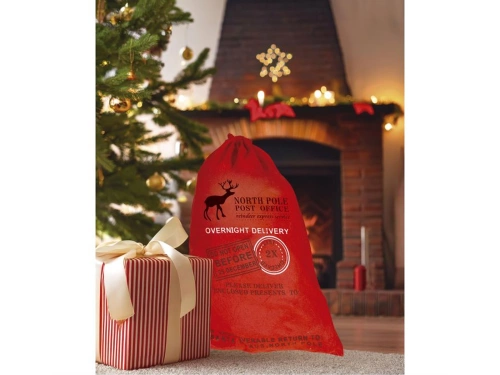 Worek Mikołaja na prezenty - 65 x 45 cm