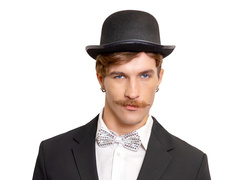 Kapelusz Melonik - czarny - 1 szt.