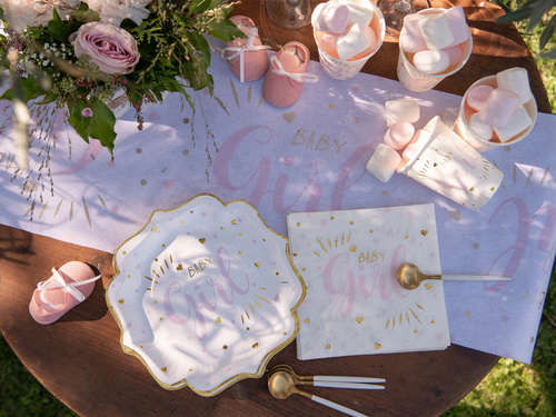 Serwetki papierowe Baby Girl - 33 cm - 20 szt.