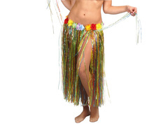 Spódniczka hawajska długa wielokolorowa - 1 szt.