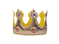 Korona króla miękka złota - 1 szt.