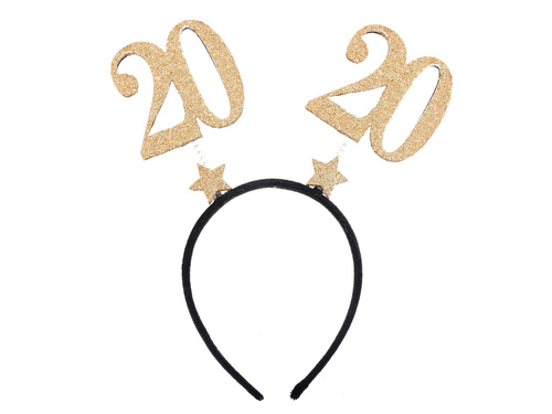 Opaska trzydziestka złota - 1 szt.