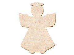 Zawieszka drewniana Aniołek - 10 cm - 1 szt.