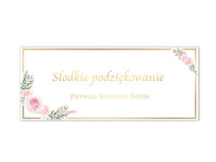 Naklejki na pudełka na ciasto - 8 szt.