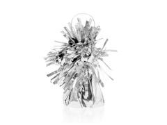 Obciążnik foliowy do balonów napełnionych helem - srebrny - 145 g