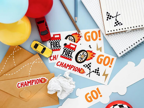 Naklejki Autka - 6 szt.