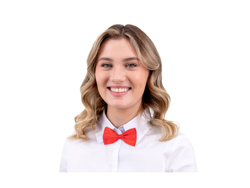 Mucha klasyczna czerwona- 7 x 12 cm - 1 szt.