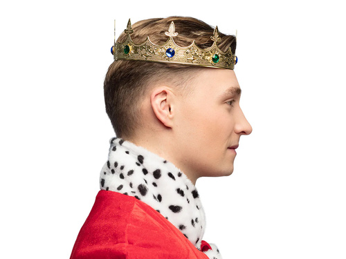 Korona Króla złota - 1 szt.