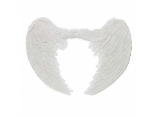 Skrzydła anioła białe - 80 x 60 cm - 1 szt.
