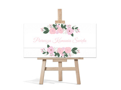 Plakat komunijny - I Komunia Święta - 70x33 cm