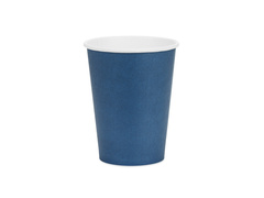 Kubeczki papierowe granatowe - 250 ml - 6 szt.
