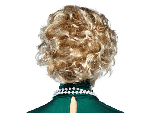 Peruka blond Złota Dama - 1 szt.