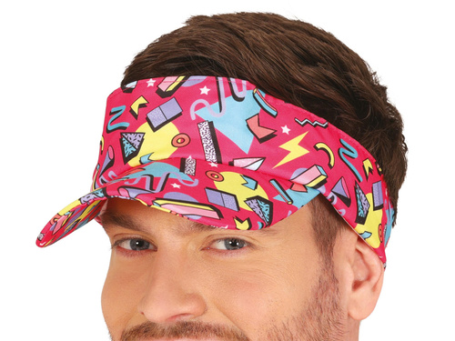 Daszek na głowę różowy - 1 szt.