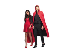 Peleryna Twilight czarno-czerwona dwustronna