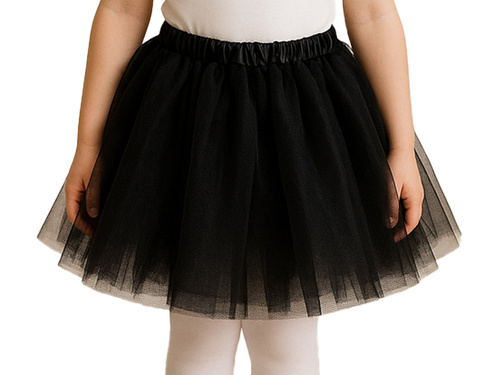 Spódniczka Tutu - czarna - 30 cm - 1 szt