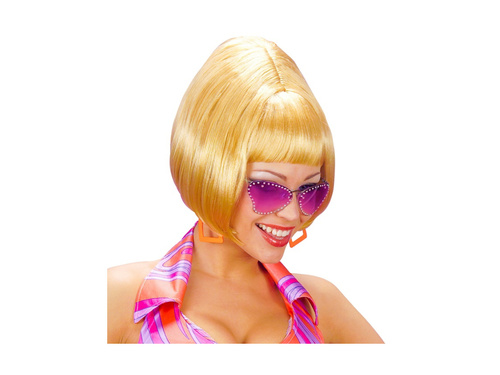 Blond peruka Party Girl z lat 70.