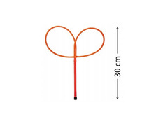 Obręcz do baniek mydlanych Motylek - 1 szt.