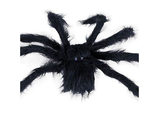 Dekoracja włochaty pająk - 50 cm - 1 szt.