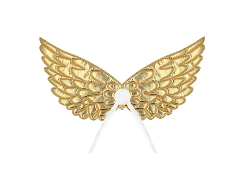 Skrzydła anioła złote - 23 x 45 cm - 1 szt.