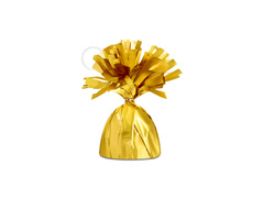 Obciążnik foliowy do balonów napełnionych helem - złoty - 140 g