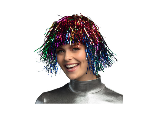 Peruka metaliczna wielokolorowa