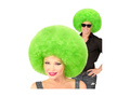 Zielona duża peruka afro wysokiej jakości