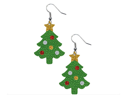 Kolczyki Choinka - 1 para