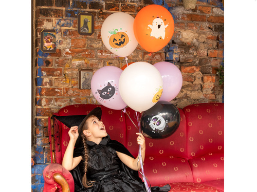 Balony lateksowe na Halloween - 30 cm - 8 szt.
