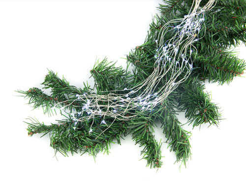 Lampki 500 LED - białe zimne światło - 2 m