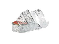 Taśma dekoracyjna na szpuli srebrna - 1 szt.