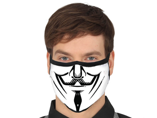 Maseczka na twarz materiałowa 3-warstwowa Acta - 1 szt.