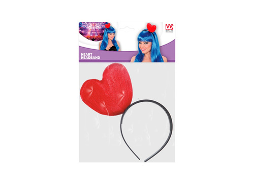 Opaska na głowę serce