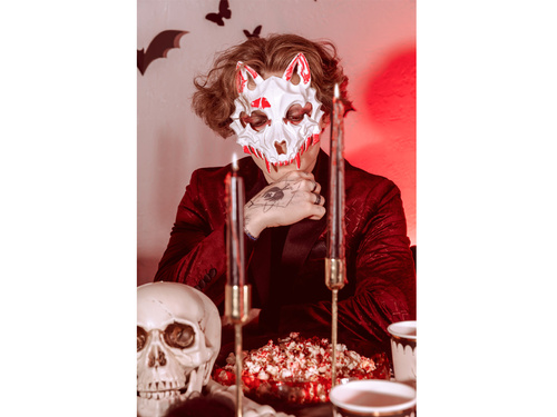 Maska Zakrwawiony Wilk - 17x20cm - 1 szt.