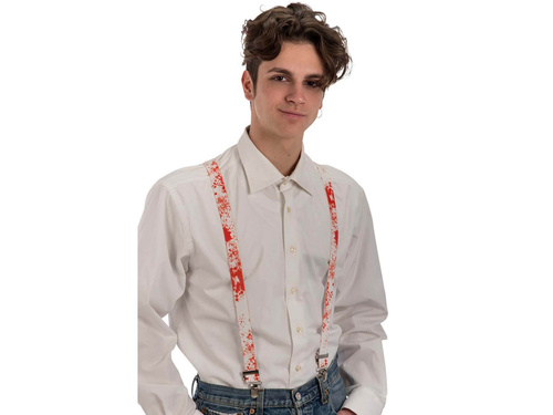 Zakrwawione szelki na Halloween