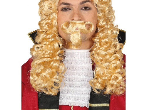 Biały żabot - 26 cm