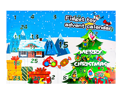 Kalendarz adwentowy z gadżetami