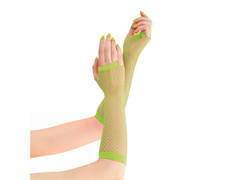 Rękawiczki z zielonej siatki - 24 cm