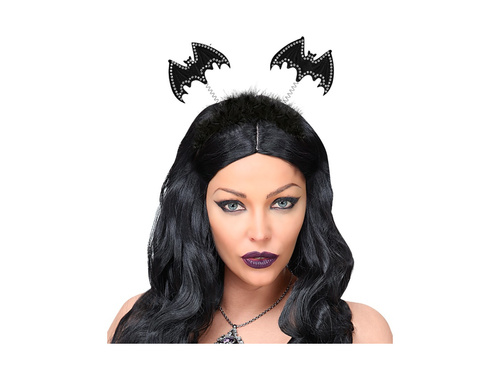 Opaska na głowę z nietoperzem