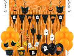 Zestaw Duszek, Kot i Dynia - 82 elementów