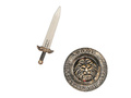 Miecz rzymski z tarczą - 1 szt.