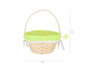 Koszyk wielkanocny Zielony - 1 szt.